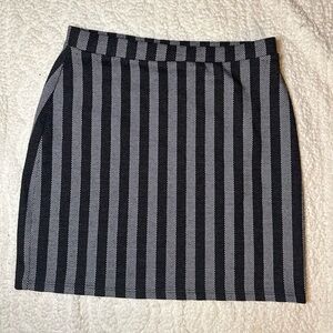 Striped Mini Skirt